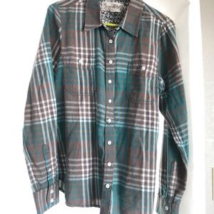 Aventura Turquoise flannel